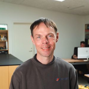 Portræt af Morten Sommer fra entreprenørfirmaet Ole Sommer A/S i Virring ved Skanderborg.